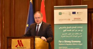 European Union to Egypt Ambassador Christian Berger